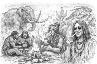 Van jagers-verzamelaars tot hippie